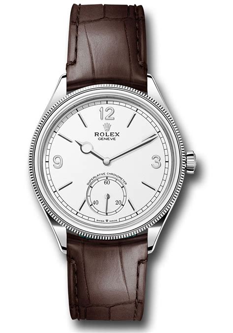 rolex weis gold schwartz|rolex 1908 white gold.